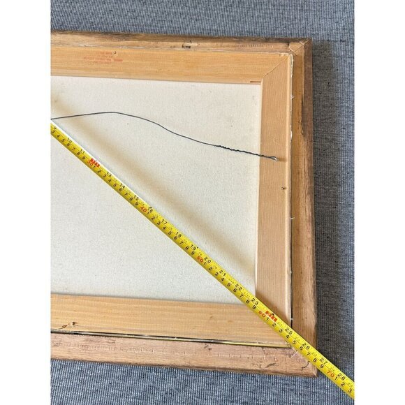 Vintage Andres Orpinas Art Print, Boy and Girl Collecting Flowers Wall Decor - Picture 10 of 16